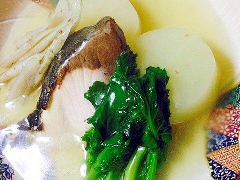 ぶりと大根の煮込み